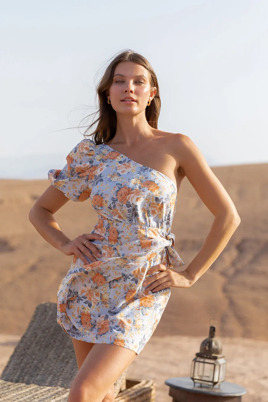 HELLO MOLLY Flowers Of The Sun Dress Blue sold by Fortunate One product image thumbnail 3