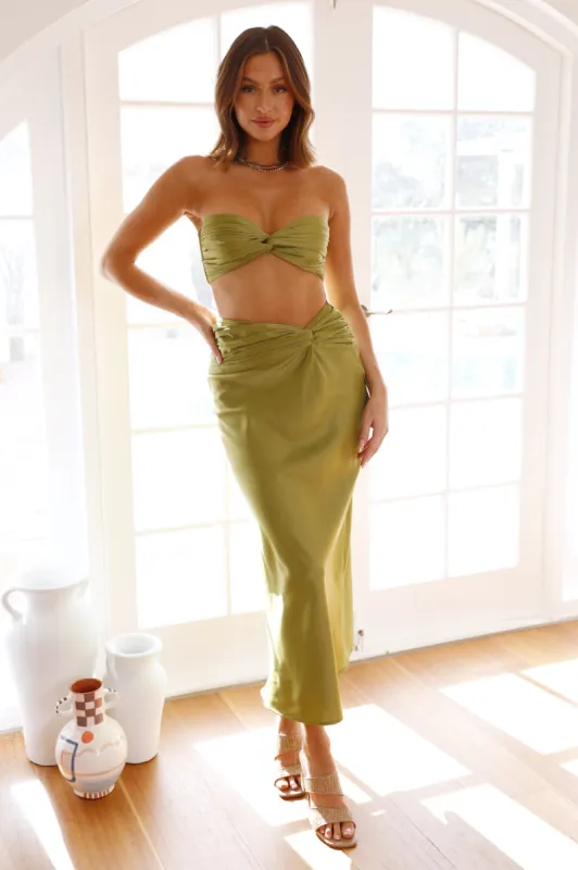 Star In The Night Crop Top Green sold by Fortunate One