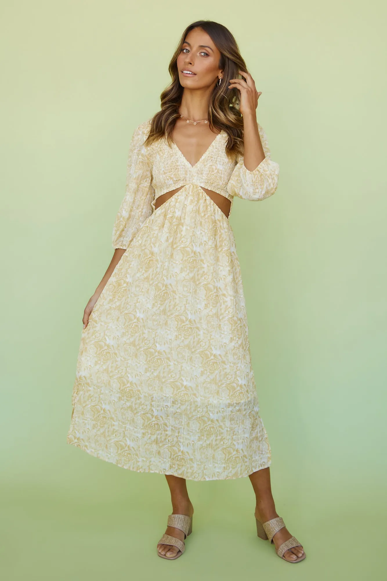 Midsummer Daze Maxi Dress sold by Fortunate One product image thumbnail 4