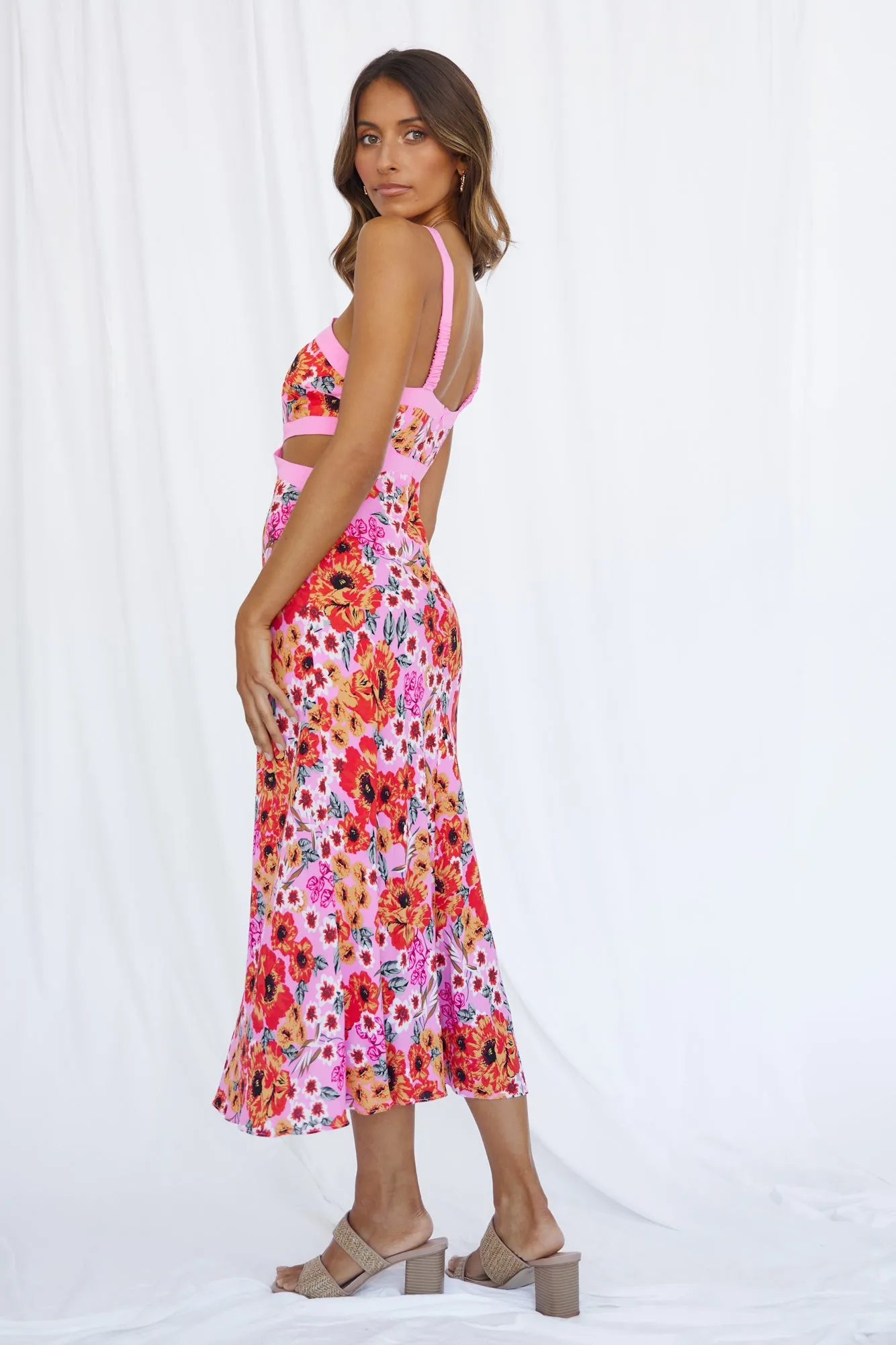 Everlasting Florals Maxi Dress sold by Fortunate One product image thumbnail 5