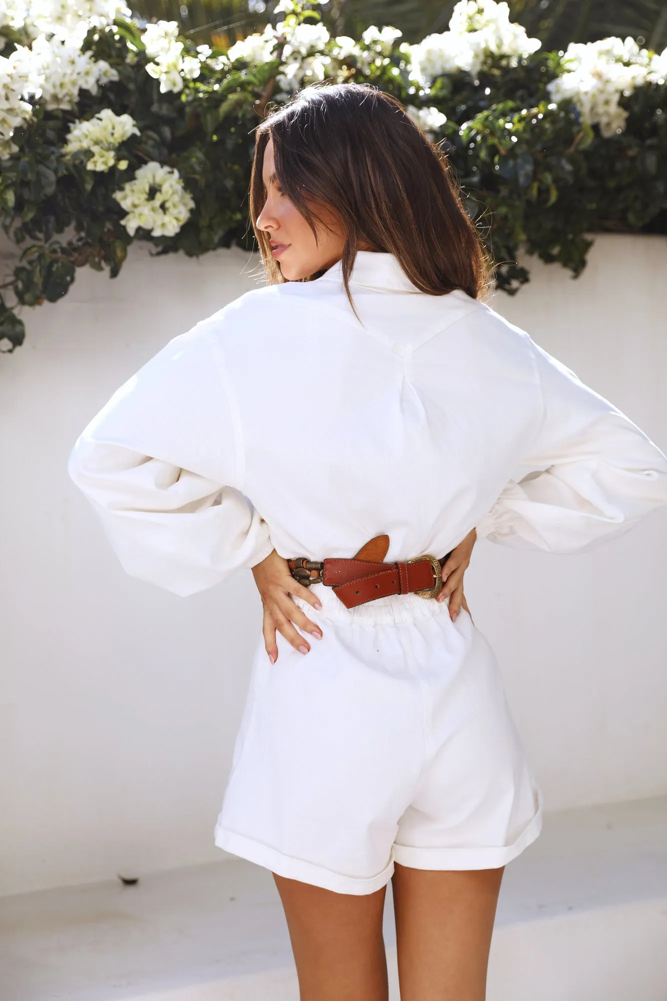 Sonoran Romper White sold by Fortunate One product image thumbnail 3