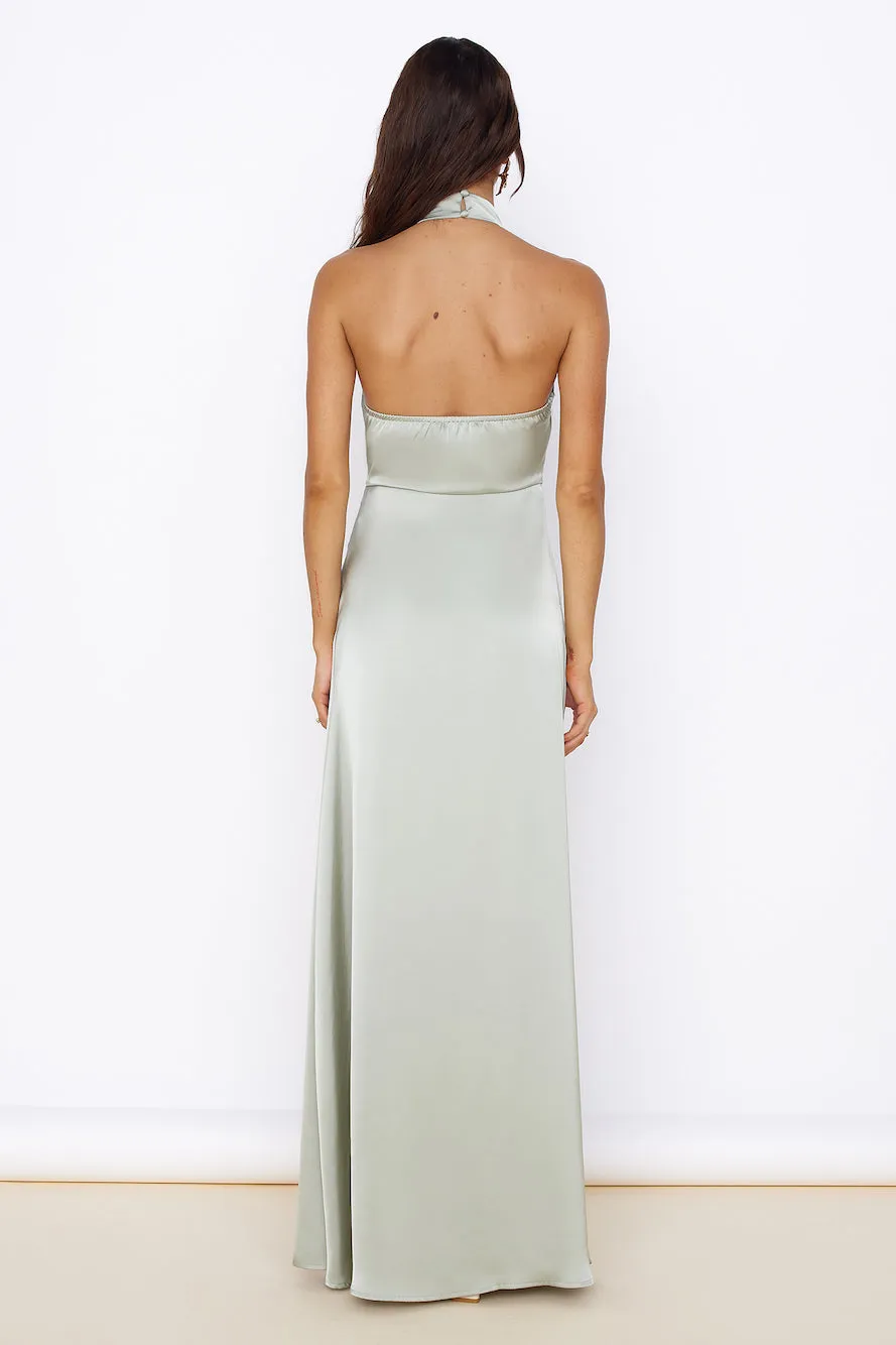 Summer Delight Maxi Dress Sage sold by Fortunate One product image thumbnail 5