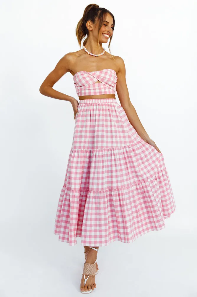 Peach Perfect Crop Top Pink sold by Fortunate One product image thumbnail 4