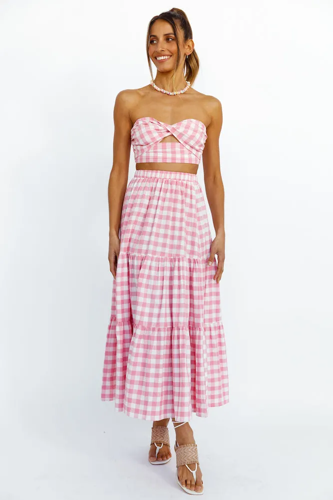 Peach Perfect Crop Top Pink sold by Fortunate One product image thumbnail 2