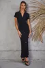 Going Slow Maxi Dress Black sold by Fortunate One