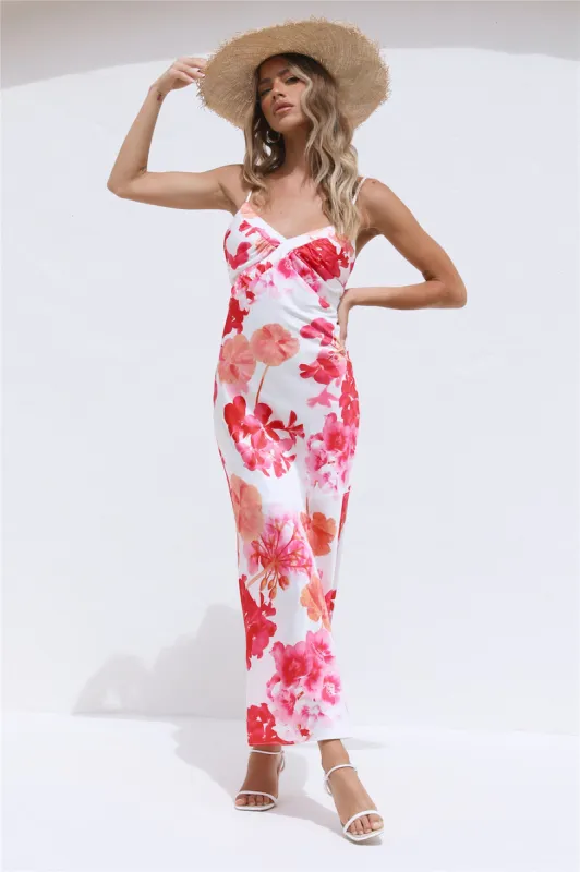 Forbidden Love Maxi Dress Pink sold by Fortunate One