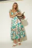 Afternoon Glow Maxi Dress Floral sold by Fortunate One