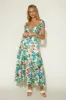 Afternoon Glow Maxi Dress Floral sold by Fortunate One