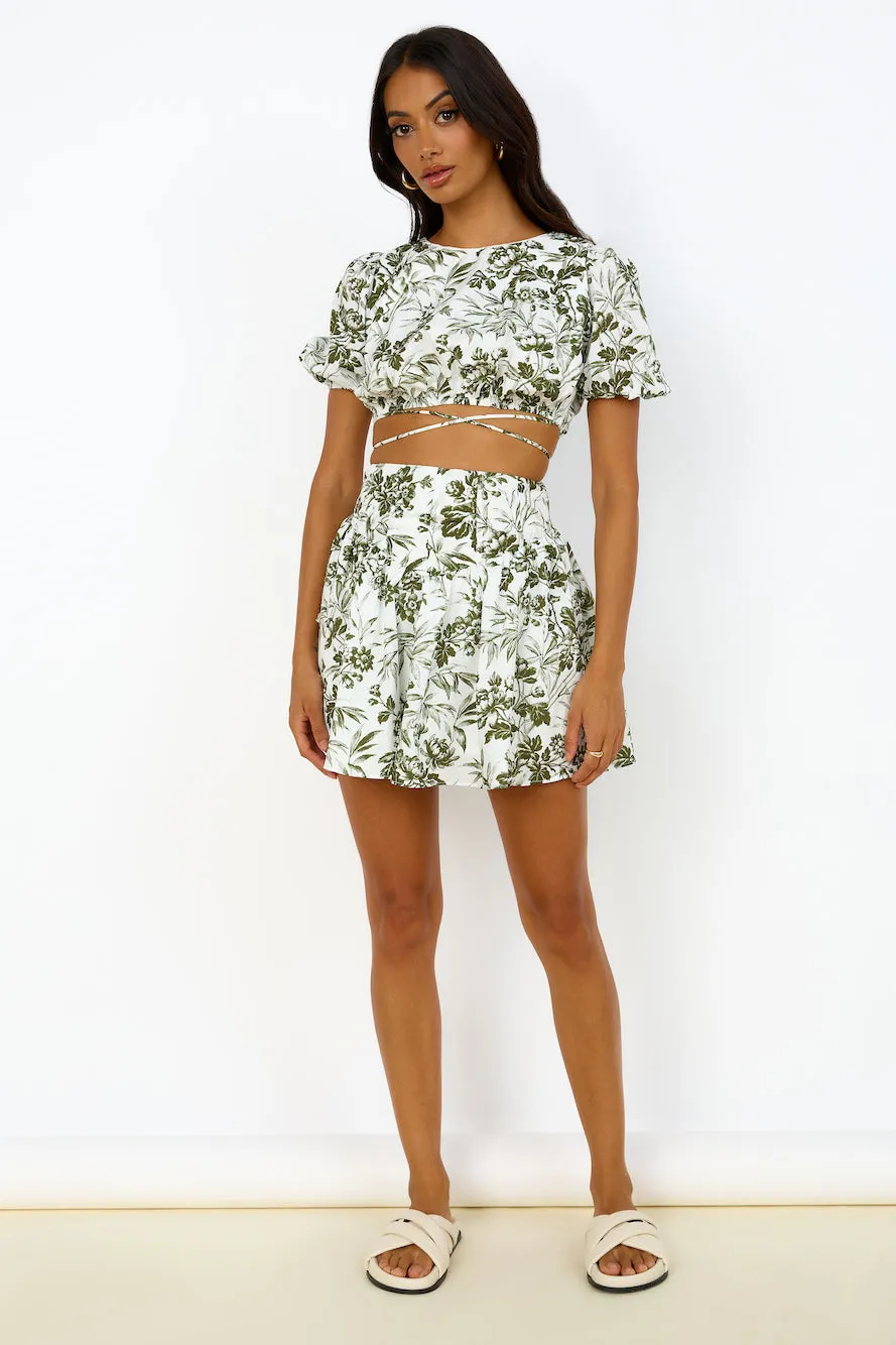 Olive Branch Dress Green sold by Fortunate One product image thumbnail 5