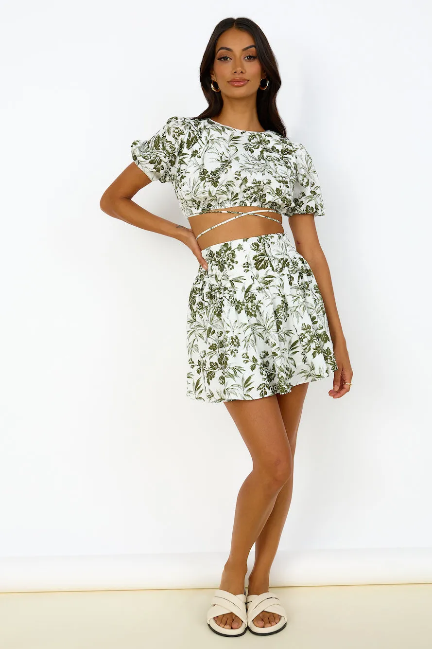 Olive Branch Dress Green sold by Fortunate One product image thumbnail 3