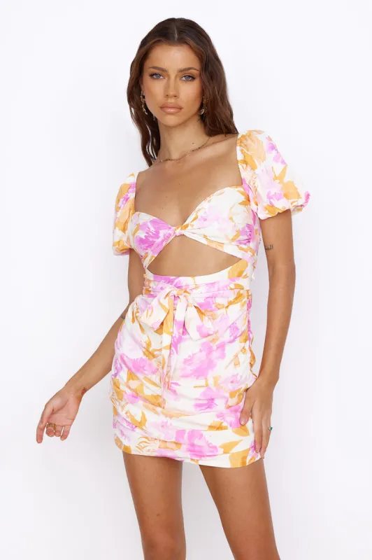 HELLO MOLLY Somewhere In The Tropics Mini Dress Floral sold by Fortunate One