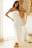 Gleam In Gold Maxi Dress Champagne sold by Fortunate One
