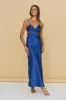 Striking Midnight Maxi Dress Navy sold by Fortunate One