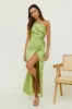 Althea Maxi Dress Green sold by Fortunate One