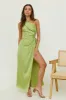 Althea Maxi Dress Green sold by Fortunate One