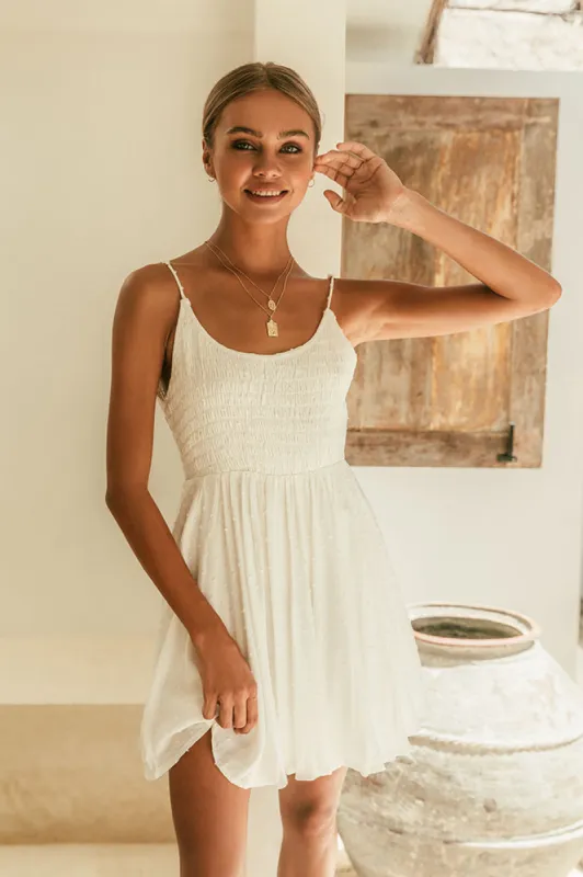 Candlelight Dress White sold by Fortunate One