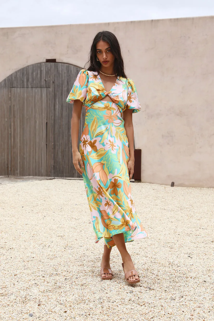 Margaret Maxi Dress Green sold by Fortunate One product image thumbnail 4