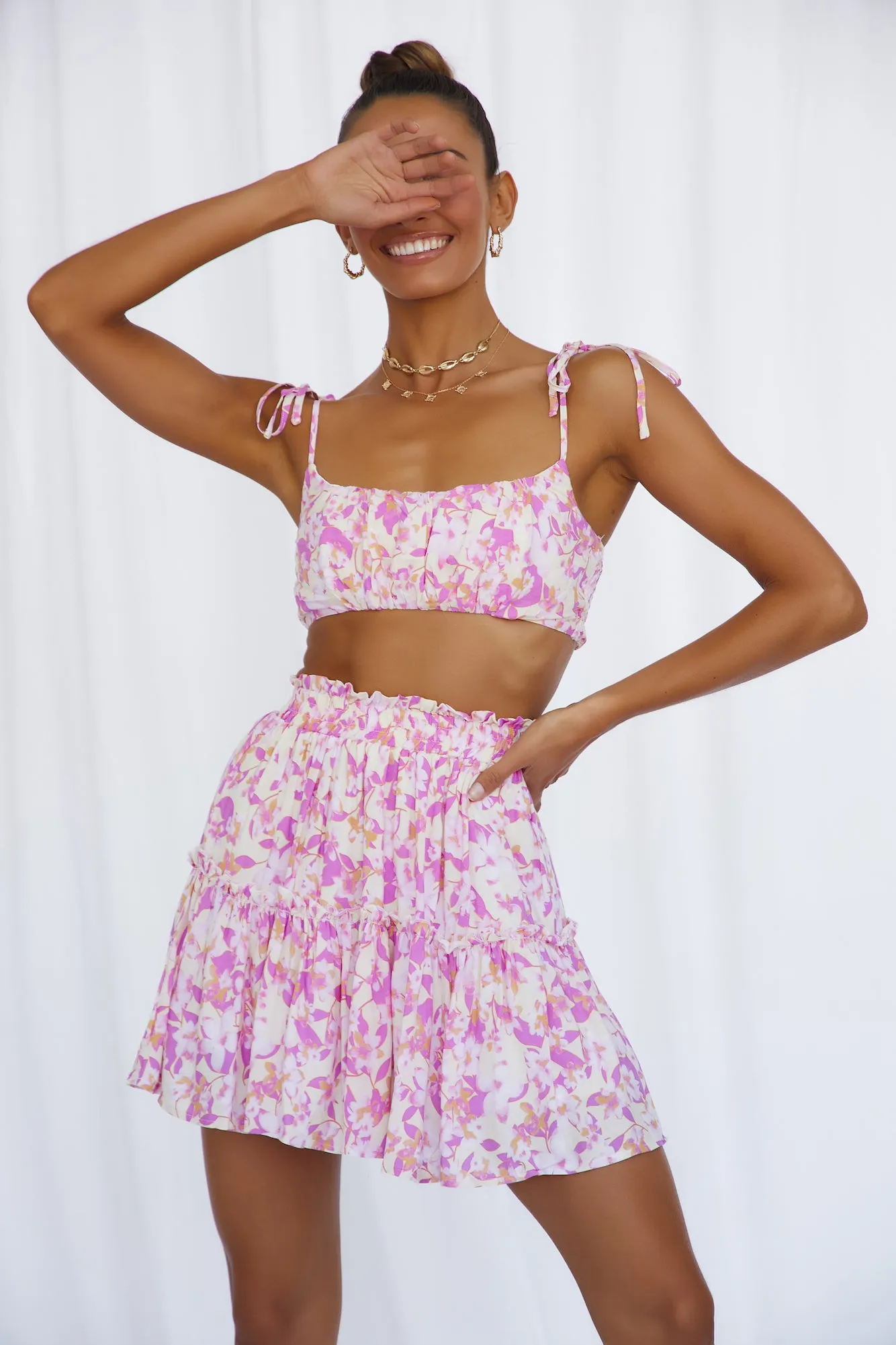 Swaying Heart Crop Top sold by Fortunate One product image thumbnail 3