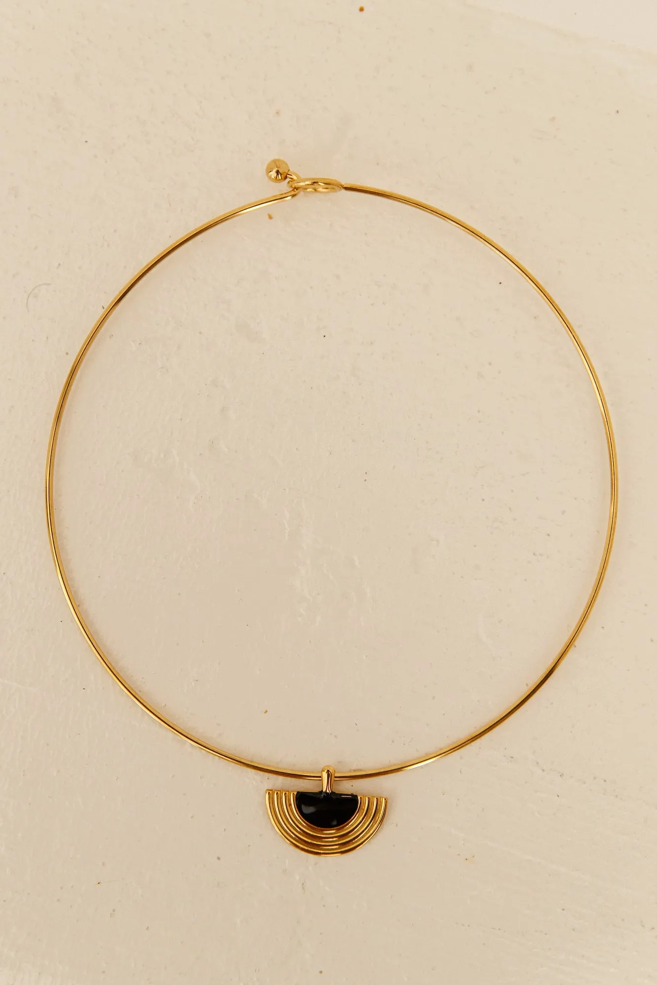 18k Gold Plated Luna Glow Necklace Gold sold by Fortunate One