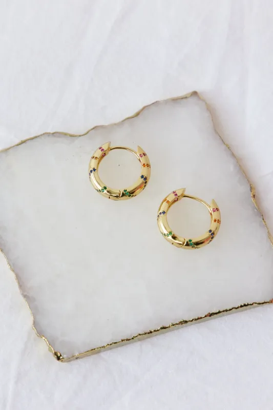 18 Gold Plated Our Song Earrings sold by Fortunate One