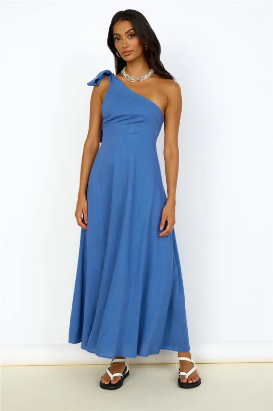 Fantasy Of Mine Maxi Dress Blue sold by Fortunate One