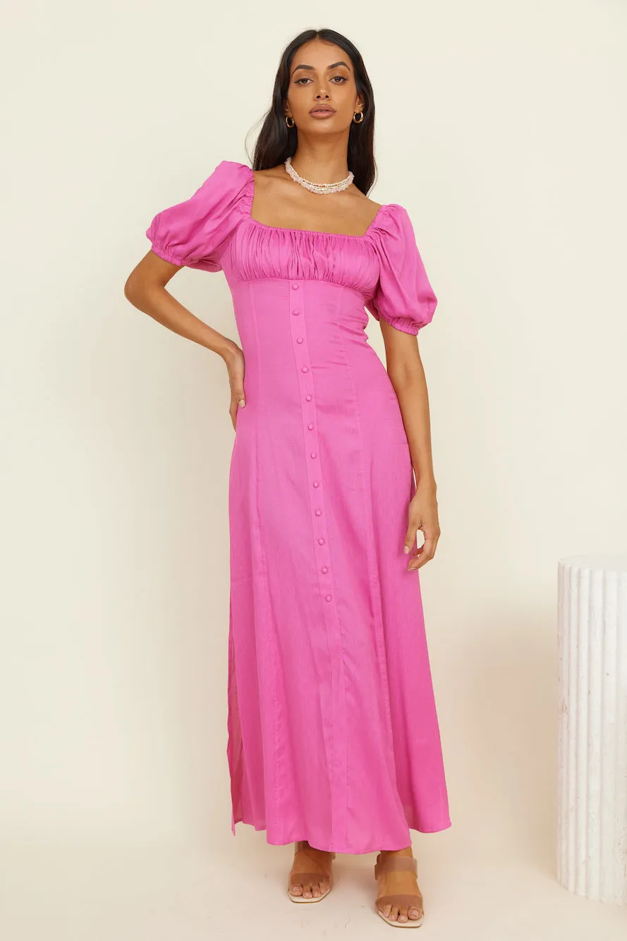 SEVEN WONDERS Munyana Maxi Dress Pink sold by Fortunate One