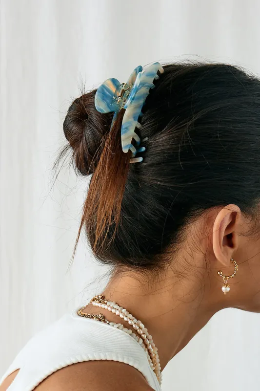 Cirrus Hair Claw Blue sold by Fortunate One