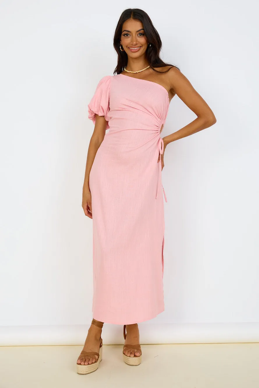 Say Goodbye Maxi Dress Pink sold by Fortunate One