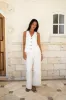 Heading South Vest Top White sold by Fortunate One