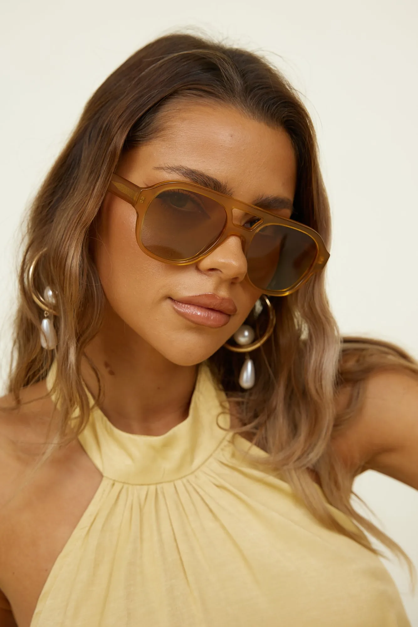 BANBÉ The Aldridge Sunglasses Toffee sold by Fortunate One product image thumbnail 2