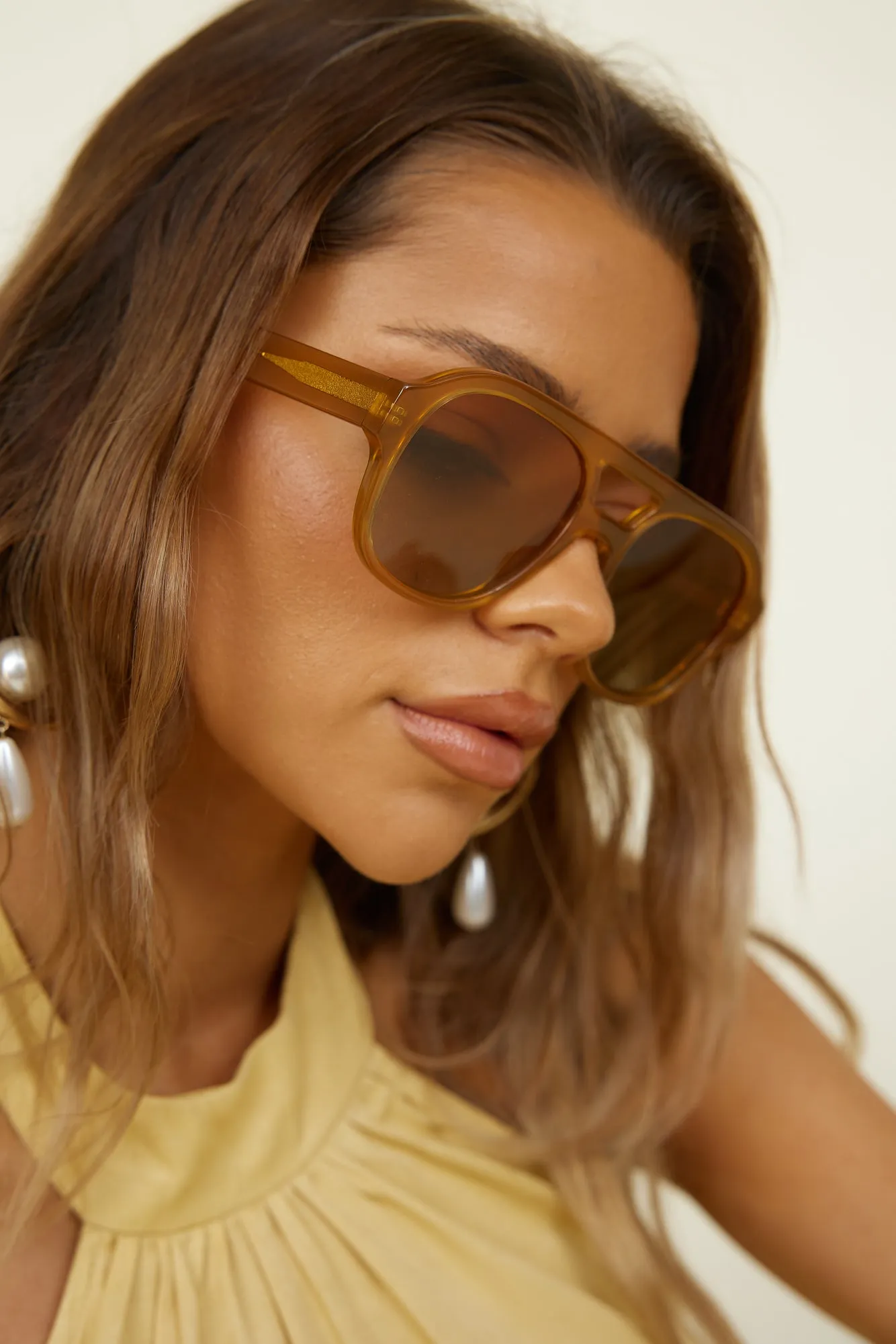 BANBÉ The Aldridge Sunglasses Toffee sold by Fortunate One product image thumbnail 4