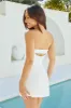 Summer Nights Strapless Mini Dress White sold by Fortunate One