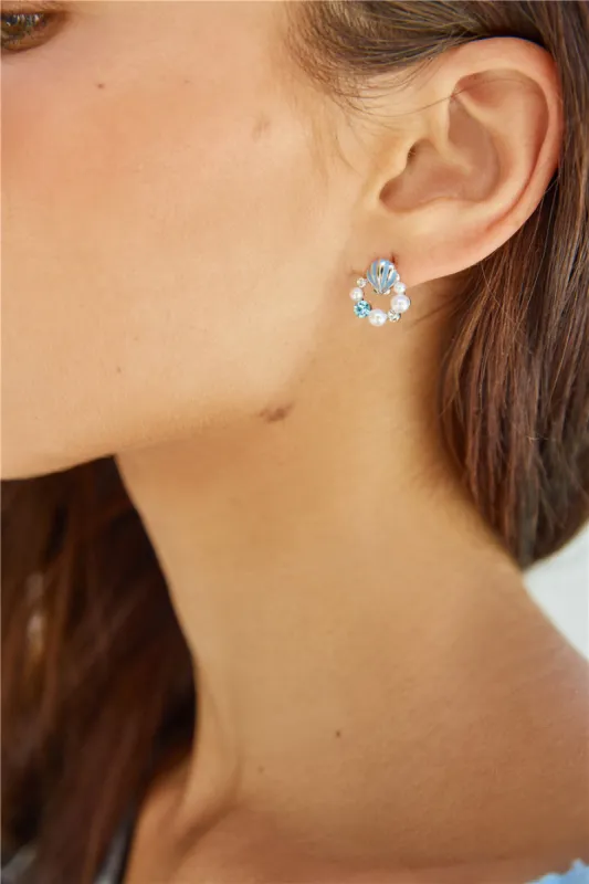 Magic Of The Sea Earrings Blue sold by Fortunate One