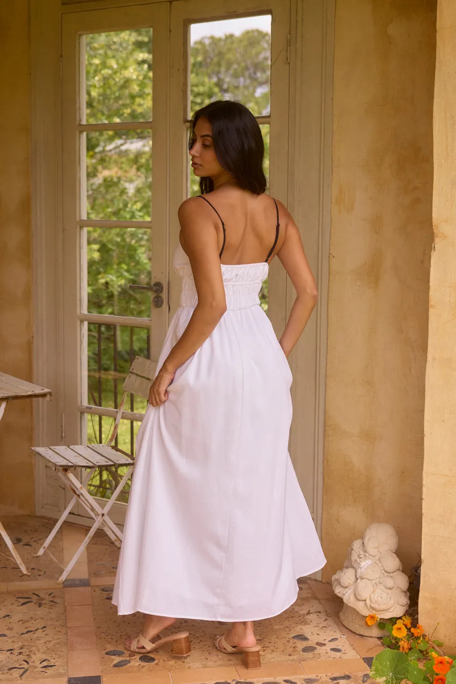 Fleeting Moments Maxi Dress White sold by Fortunate One product image thumbnail 2