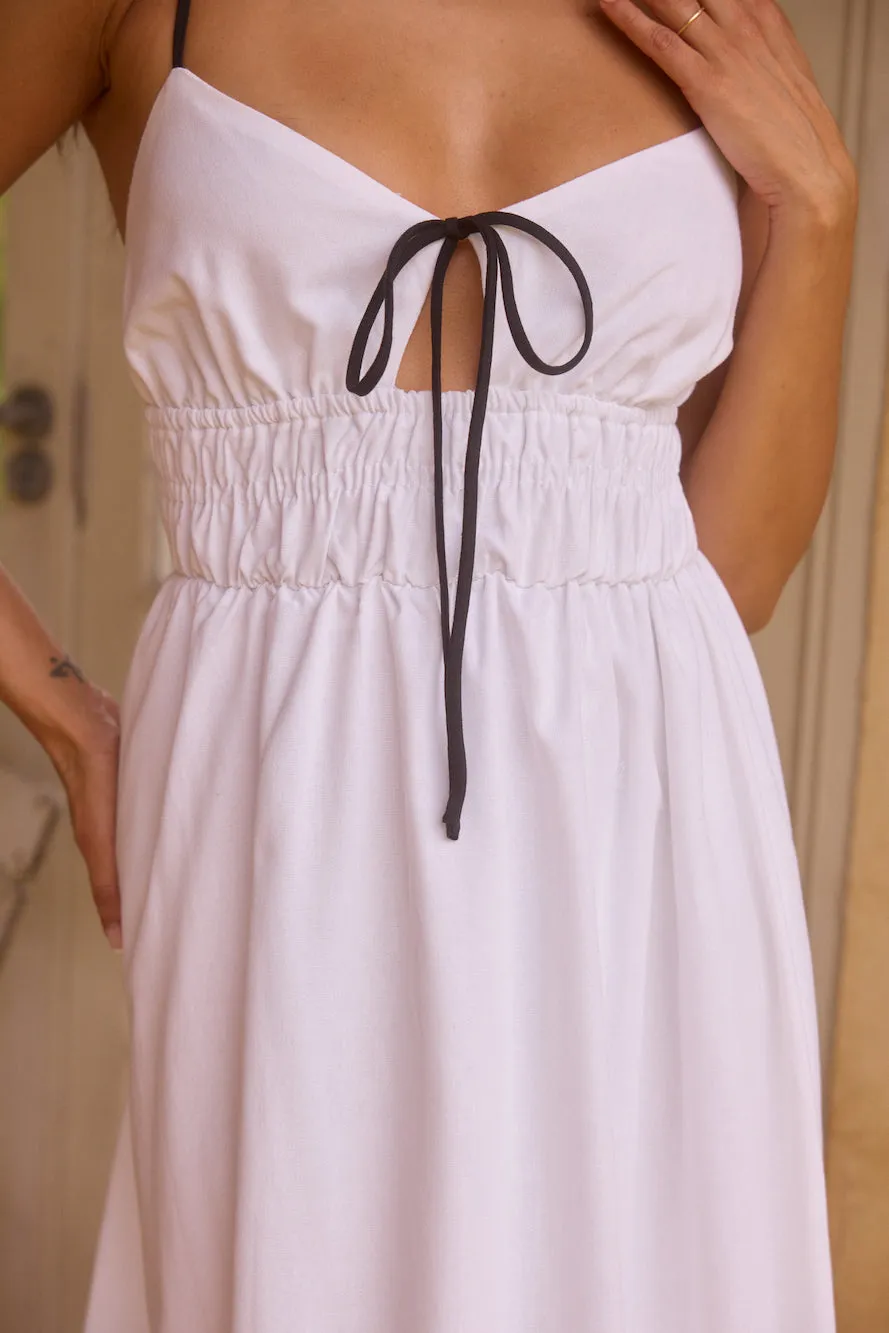 Fleeting Moments Maxi Dress White sold by Fortunate One product image thumbnail 3