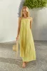 Not So Little Miss Maxi Dress Yellow sold by Fortunate One