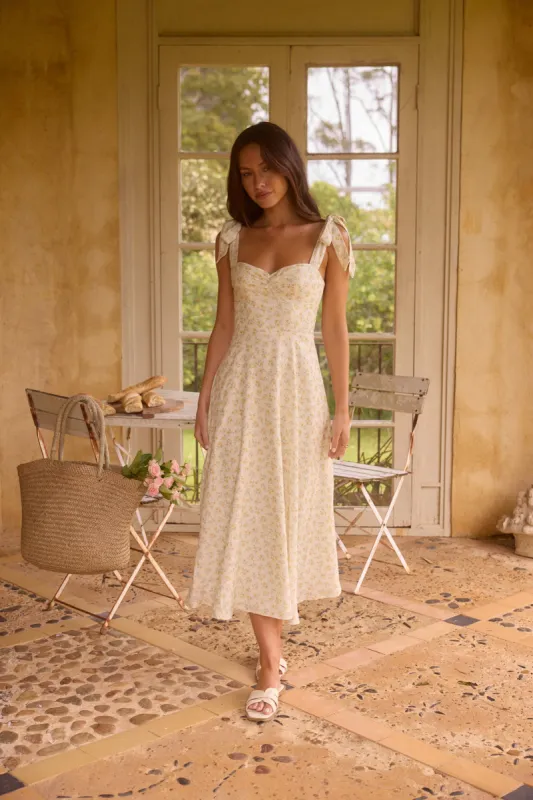 Luminous Dreams Maxi Dress White sold by Fortunate One