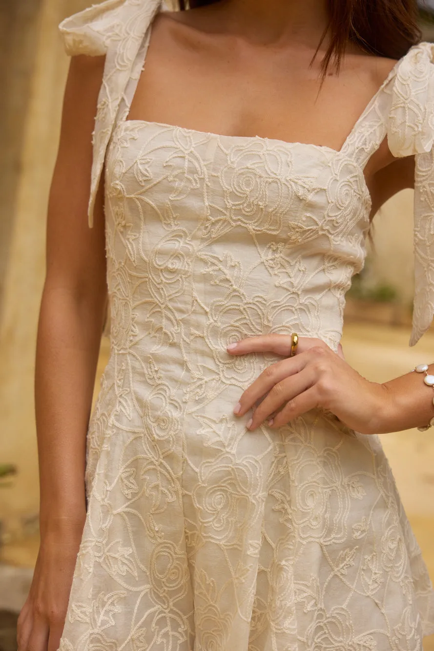 Kinds of Kyra Mini Dress White sold by Fortunate One product image thumbnail 4