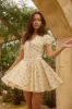 Butter Cup Mini Dress yellow sold by Fortunate One