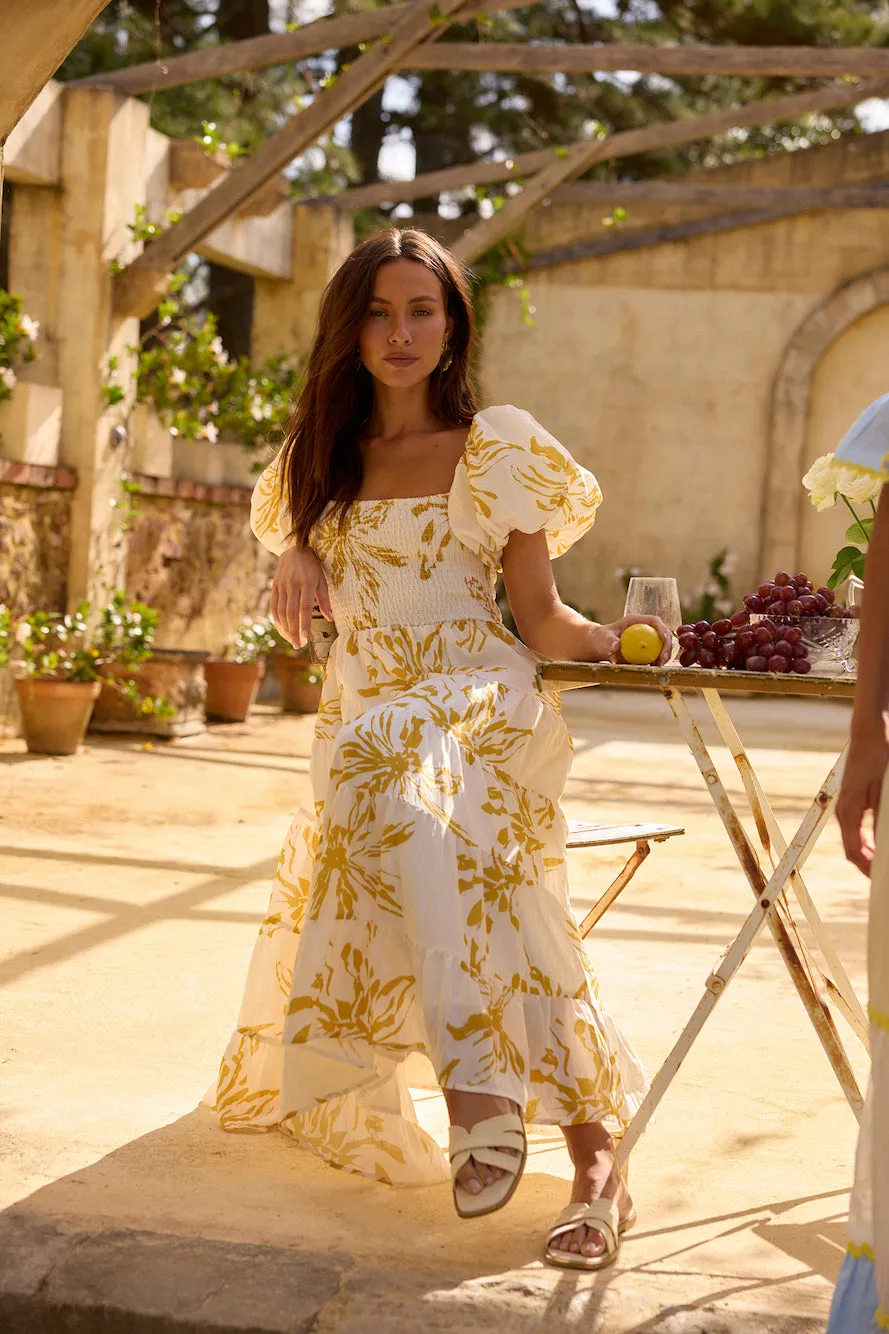 Good Morning Miss Maxi Dress Yellow sold by Fortunate One product image thumbnail 3