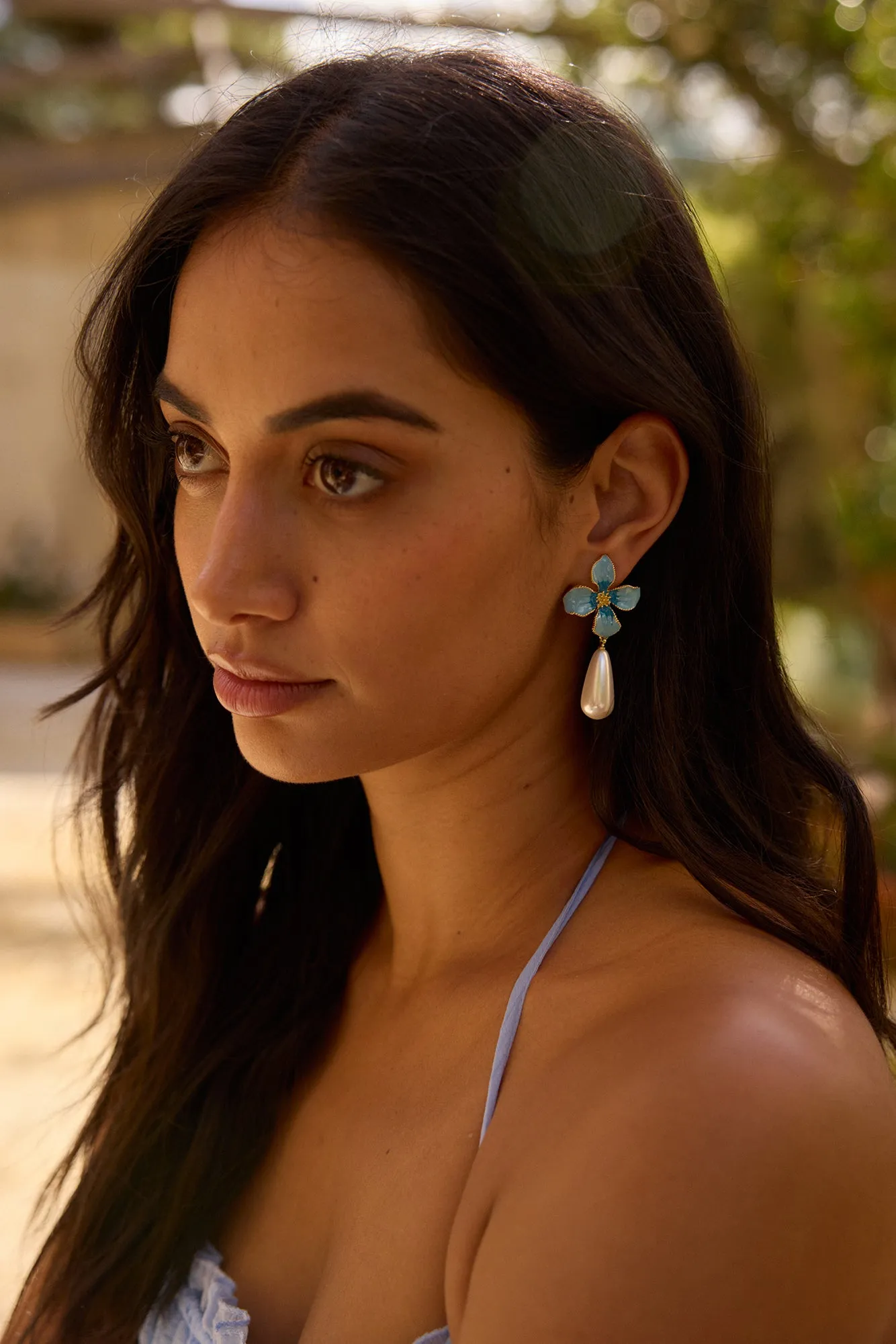 Something Borrowed Earrings sold by Fortunate One product image thumbnail 3