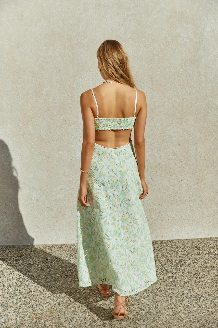 Zahara Maxi Dress Green sold by Fortunate One product image thumbnail 2