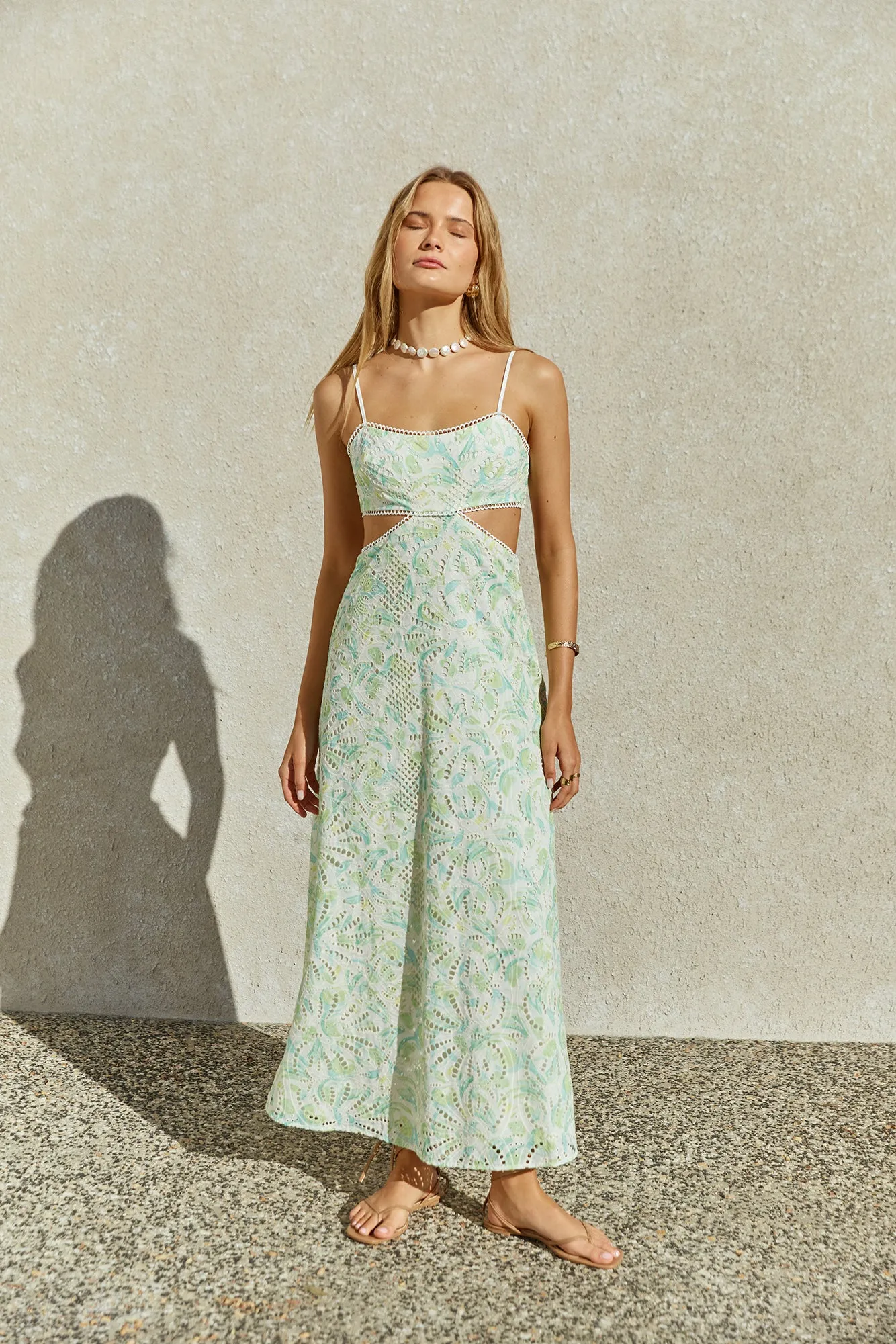 Zahara Maxi Dress Green sold by Fortunate One product image thumbnail 4
