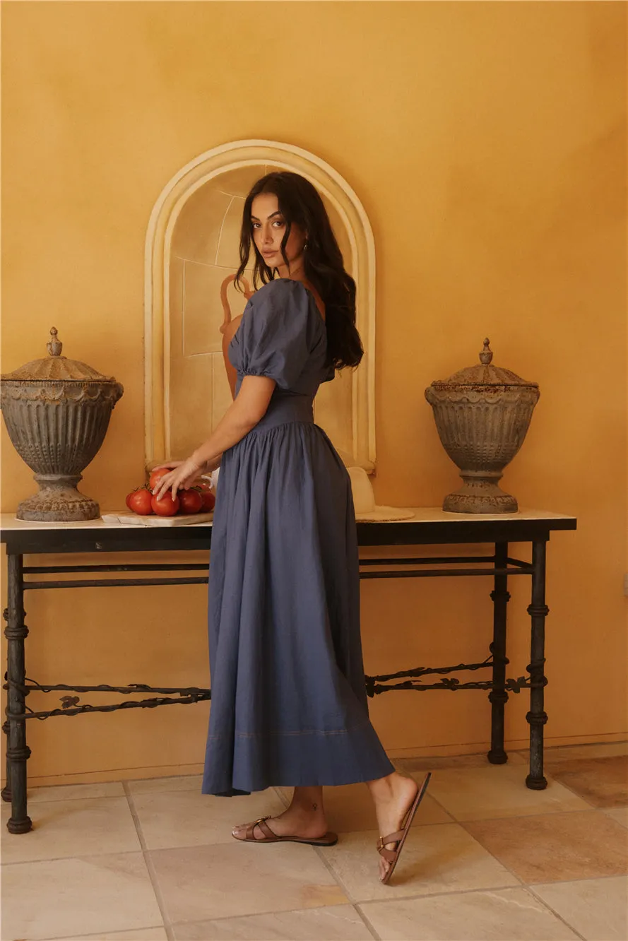 Bambi Blue Maxi Dress Navy sold by Fortunate One product image thumbnail 2