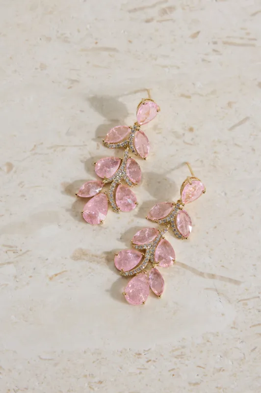 18kgoldplatedrosepetalsearrings-gold-FO sold by Fortunate One
