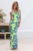 Island Getaway Maxi Dress Green sold by Fortunate One