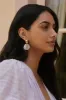 18K Goldplated Sea Shadow Earrings Gold sold by Fortunate One