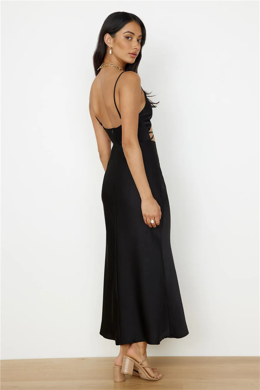 Carmela Maxi Dress Black sold by Fortunate One product image thumbnail 5