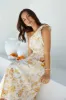 Sunset Serenade Floral Maxi Dress sold by Fortunate One