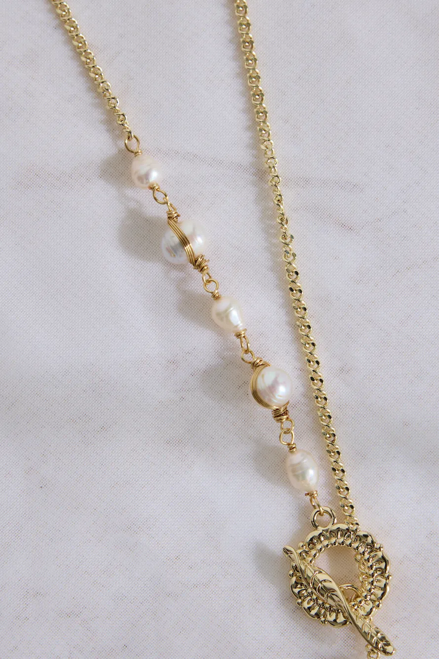 18K Gold Plated Most Divine Necklace Gold sold by Fortunate One product image thumbnail 5